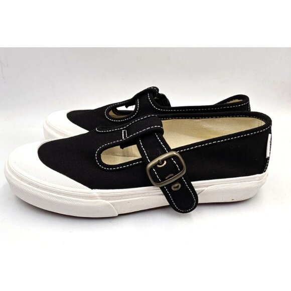 Vans UA Style 93 Mary Jane Black Slip-Ons Shoes Womens Sz 8 Chunky Lug Soles - Picture 3 of 7